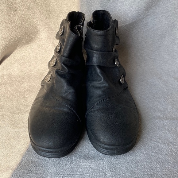 Blowfish Malibu Size 6.5/7 Ladies Ankle Boot Black - Picture 1 of 8